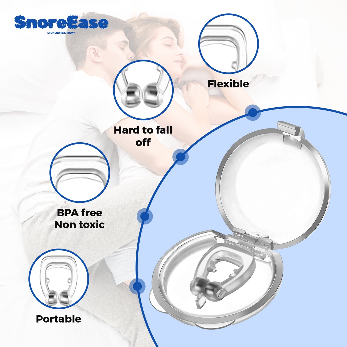 SnoreEase - Stop Snoring Today